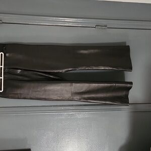 Black Leather Pants Pacha Boutique Paris